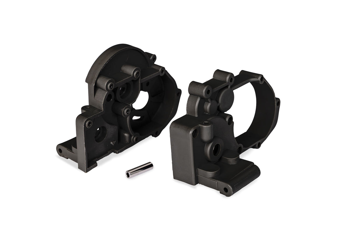 Traxxas Halves with Idler Gear Shaft Black RC Gearbox Housing - 3691 - TRX3691-BLK