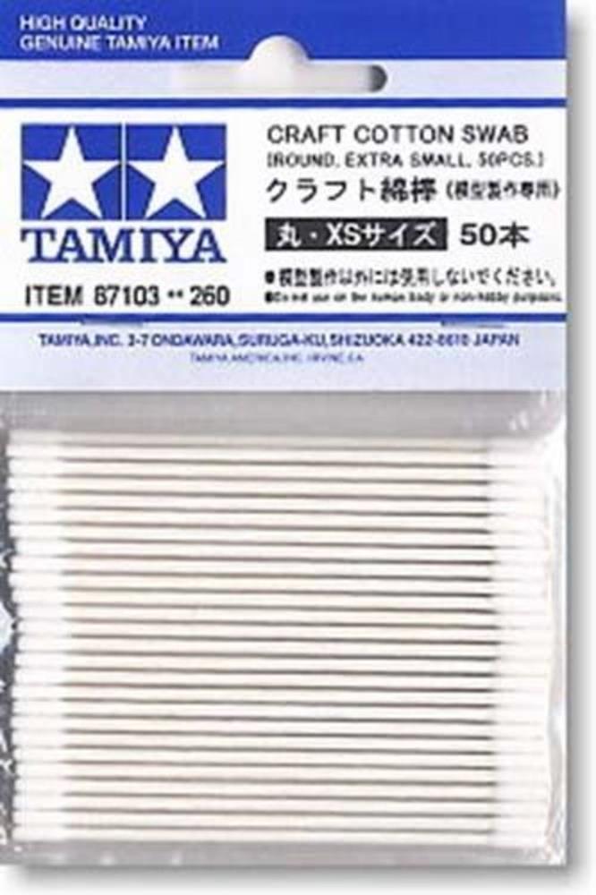 Tamiya 87103 COTTON SWAB ROUND XS