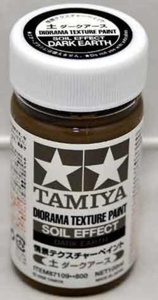 Tamiya 87109 TEXTURE PAINT DK EARTH