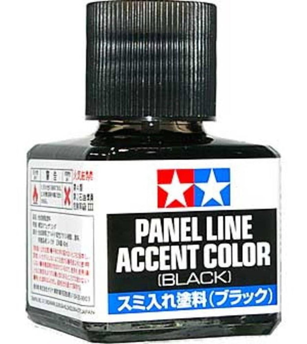 Tamiya 87131 Black - Panel Line Accent Color 40ml (8237217251565)