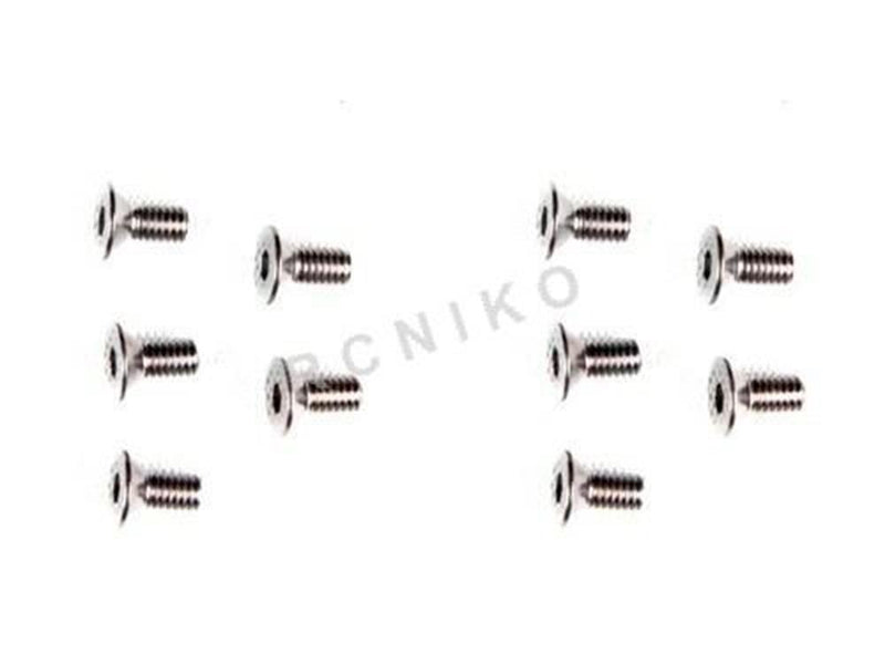 Tamiya 9804210 3x6MM HEX COUNTERSUNK 10 PCS - Hobby City NZ