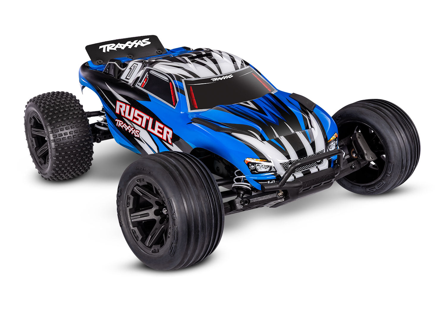 Traxxas 37254-8 - Rustler 2WD 1/10 RC Stadium Truck – Hobby City NZ