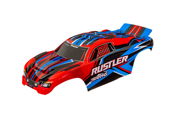 Traxxas 3734 Body Rustler Clipless