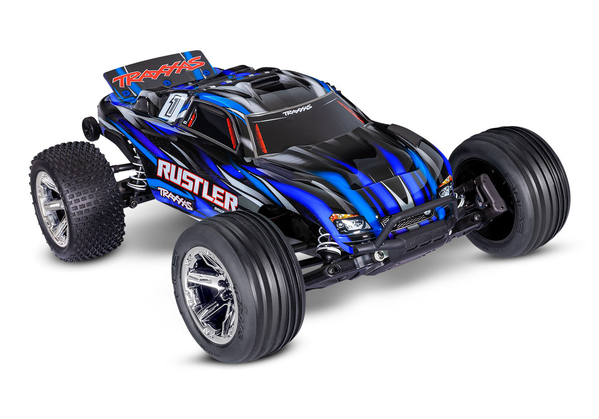 Traxxas Rustler 2WD BL-2s HD RC Stadium Truck