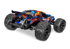 Traxxas Rustler 2WD HD VX3 RC Stadium Truck 1/10 - Orange, rear view