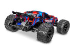 Traxxas Rustler 2WD HD VX3 RC Stadium Truck 1/10 - Red, rear view