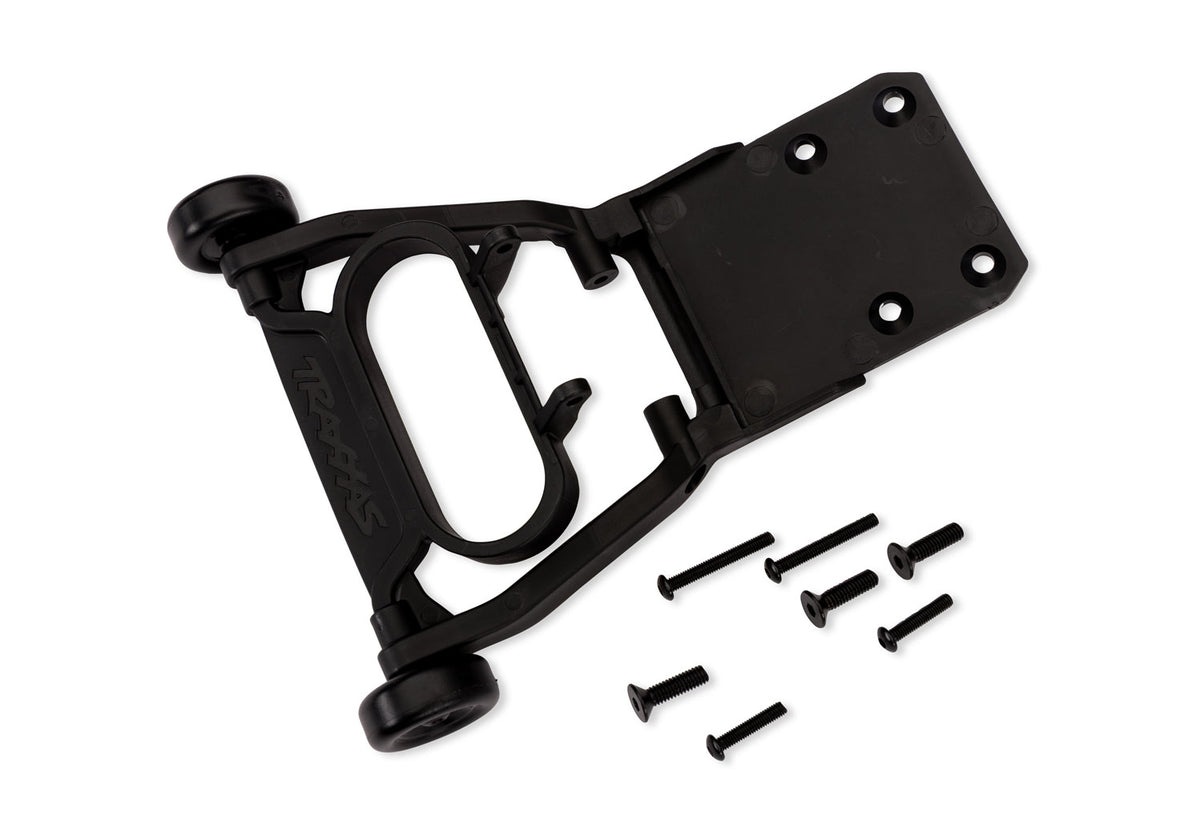 Traxxas Assembled Black Non-Adjustable Stampede Rustler Bandit RC Wheelie Bar - 3761 - TRX3761-BLK