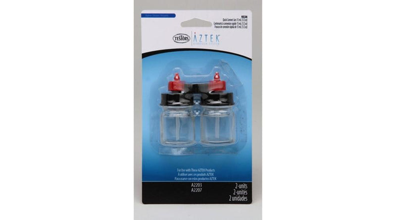 zTestors 9326C 1/2 OZ QUICK CONNECT JARS (2)