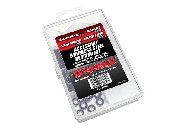 Traxxas 3788X BALL BEARING KIT STAINLESS 2WD VXL CMPLT