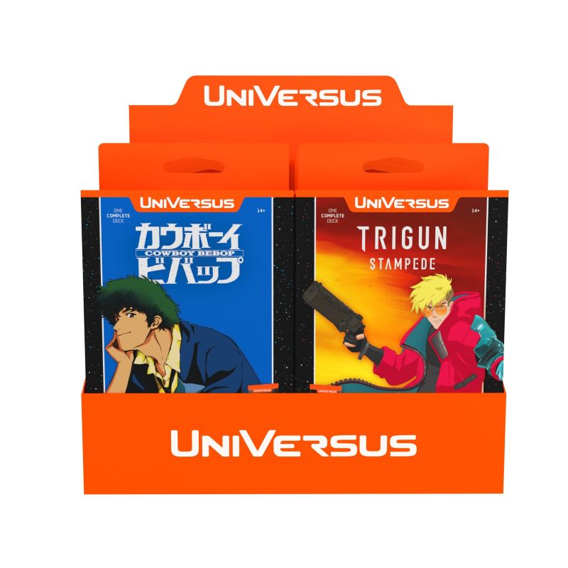 Universus CHA01AD Challenger Series Display: Bebop/Trigun (9003874681069)