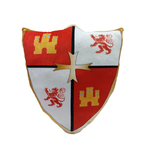 K-Play 41419 Pillowfight Warriors Al-Andalus: Lion & Castle Shield (9003854823661)