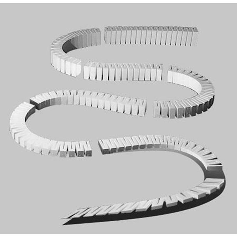 Woodland Scenics ST1410 INCLINE 2% GRADE SET 8PCS 2' - Hobby City NZ (7540617740525)