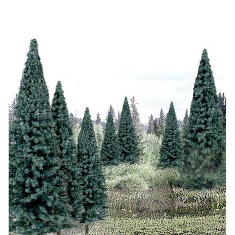 zWoodland Scenics TR1588 Ready Made Trees Value Pack Blue Spruce 4-6 (13) - Hobby City NZ (7540627833069)