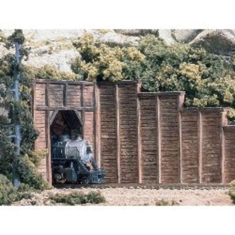 Woodland Scenics C1260 RETAINING WALL TIMBER HO - Hobby City NZ (7540630749421)