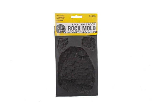 Woodland Scenics C1235 ROCK MOLDS LACED FACE ROCK (7540632420589)