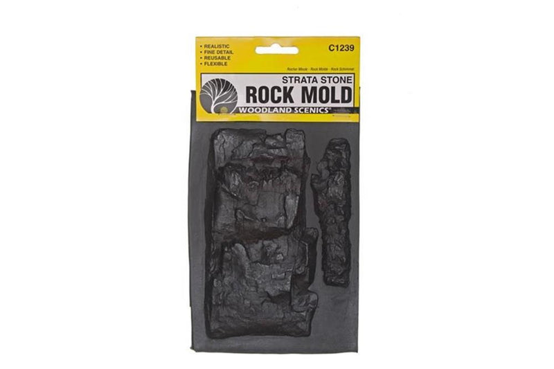Woodland Scenics C1239 ROCK MOLDS STRATA STONE - Hobby City NZ