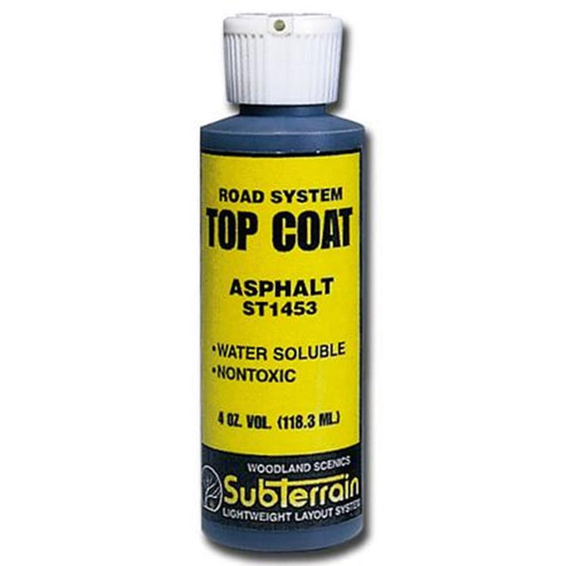Woodland Scenics ST1453 TOP COAT ASPHALT 4OZ