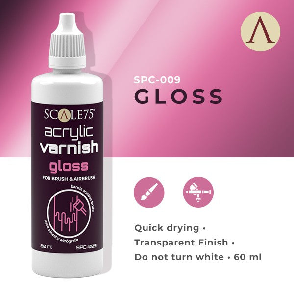 Scale 75 SPC-009 Accessories Varnish Gloss 60ml