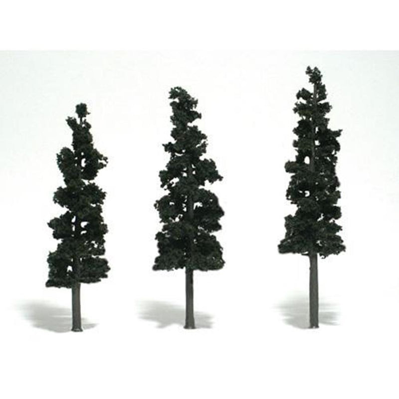 Woodland Scenics TR1562 TREES CONIFER GRN 15-17CM 3PC (8807585874157)