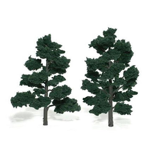 Woodland Scenics TR1517 TREES DARK GREEN 15-17CM 2PCS - Hobby City NZ (7540643725549)