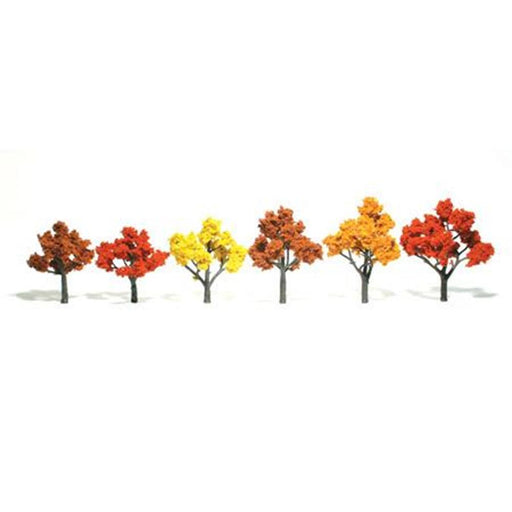 Woodland Scenics TR1541 TREES FALL MIX 7-12CM 6PC - Hobby City NZ (7540644217069)