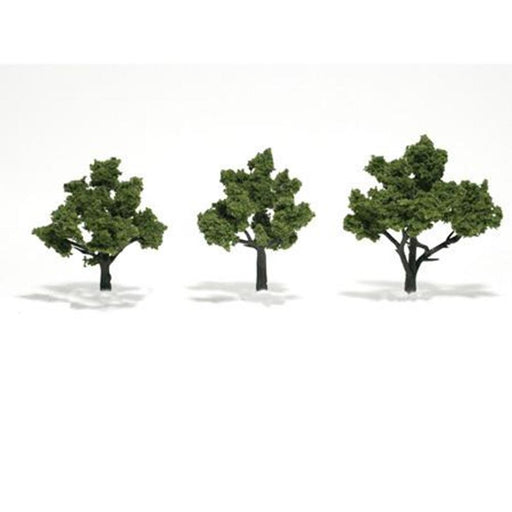 Woodland Scenics TR1506 TREES LIGH/GRN 7--10CM 3PCS (7540644446445)