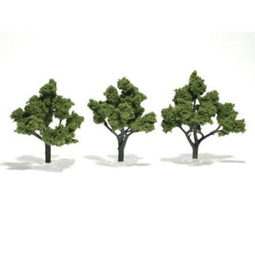 Woodland Scenics TR1509 TREES LIGHT GREEN 10-12CM 3PCS - Hobby City NZ (7540644577517)