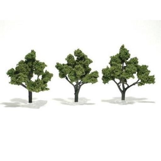 Woodland Scenics TR1509 TREES LIGHT GREEN 10-12CM 3PCS (7540644577517)