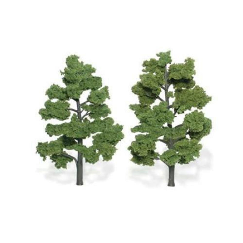 Woodland Scenics TR1515 TREES LIGHT GREEN 15-17CM 2PCS (8807586660589)