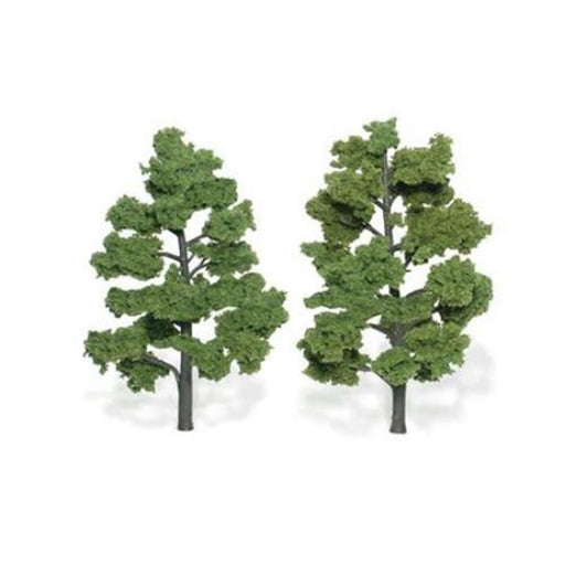Woodland Scenics TR1515 TREES LIGHT GREEN 15-17CM 2PCS (8807586660589)