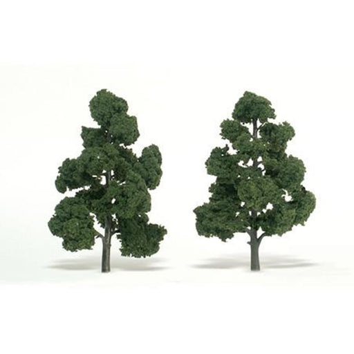 Woodland Scenics TR1518 TREES MEDIUM GREEN 17-20CM 2PCS - Hobby City NZ (7540645757165)