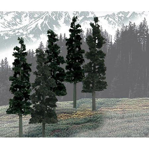 Woodland Scenics TR1582 Value Trees Conifer 6-8 (12) (8807589052653)