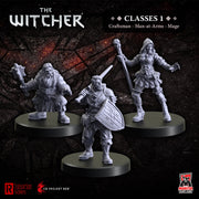 Monster Fight Club 70003 Witcher Rpg Classes 1 - Mage, Craftsman, Man-At-Arms (8826609402093)