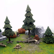 Monster Fight Club 10104 Evergreen Pine Forest (8826608255213)