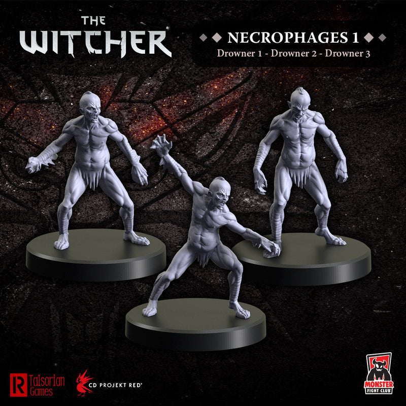 Monster Fight Club 70015 Witcher Rpg Necrophages 1 - Drowners (8826609533165)