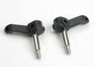 zTraxxas 1223 - Steering Arms/ Wheel Spindles (L&R) (769036877873)