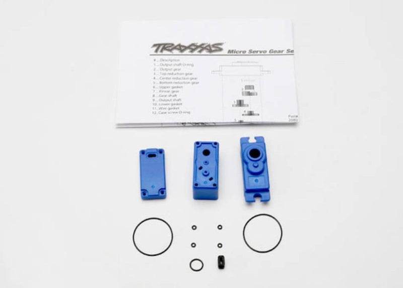 zTraxxas 2081 - Servo Case/ Gaskets (For 2080 Micro Waterproof Servo)