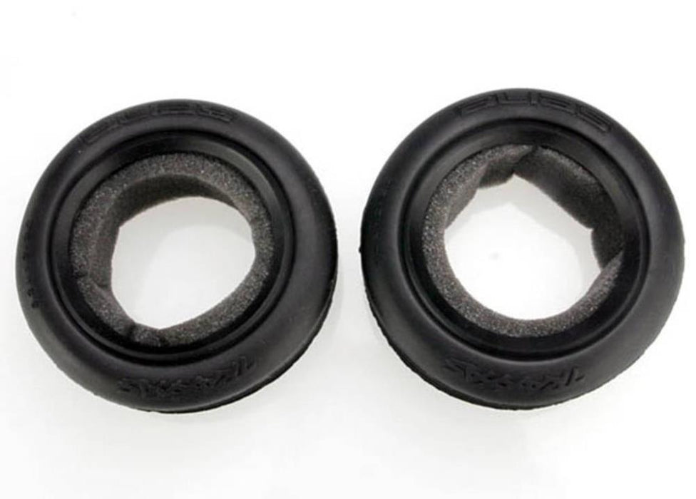 Traxxas 2471 - Tires Alias Ribbed 2.2' (Wide Front) (2)/ Foam Inserts (Bandit) (Soft Compound) (7622646038765)