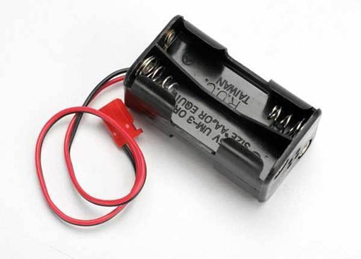 Traxxas 3039 - Battery holder 4-cell (no on/off switch) (for Jato and others that use a male Futaba style connector) (769053753393)