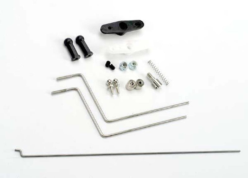 zTraxxas 3532 - Servo Horns (Throttle & Steering)/Plastic Rod Ends (2)/ - Hobby City NZ