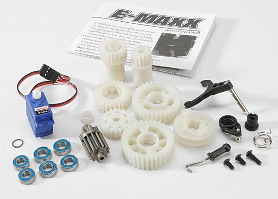 zTraxxas 3998 - Two Speed Conversion Kit (E-Maxx) (Includes Wide And Cl (769065615409)