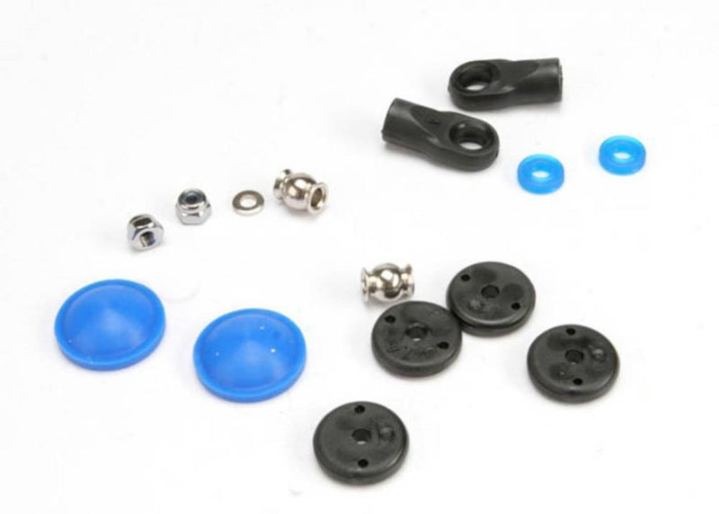 Traxxas 5562 - Rebuild kit GTR composite shocks (x-rings bladders all pistons piston nuts shock rod ends) renews 2 shocks