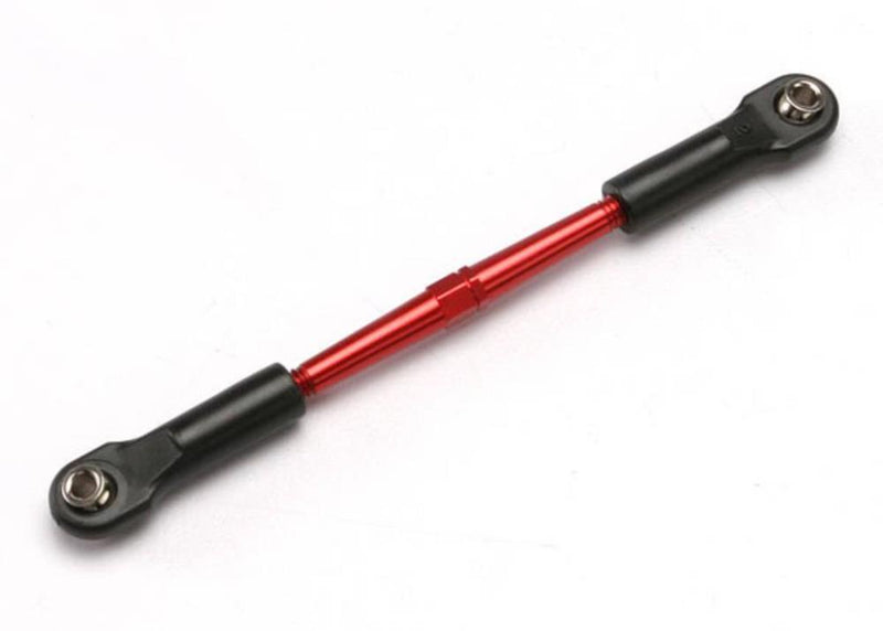 Traxxas 5595 - Turnbuckle aluminum (red-anodized) front toe link 61mm (1)