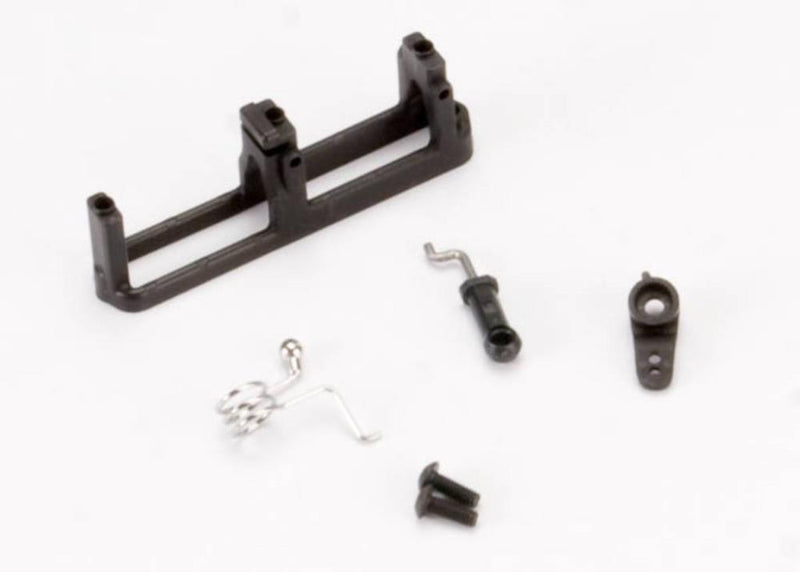 Traxxas 5668 - Linkage shift (includes: ball collar spring ball cup servo horn linkage wire)/ shift servo mount/ 3x8mm BCS (2) 3x6 flat-head - Hobby City NZ