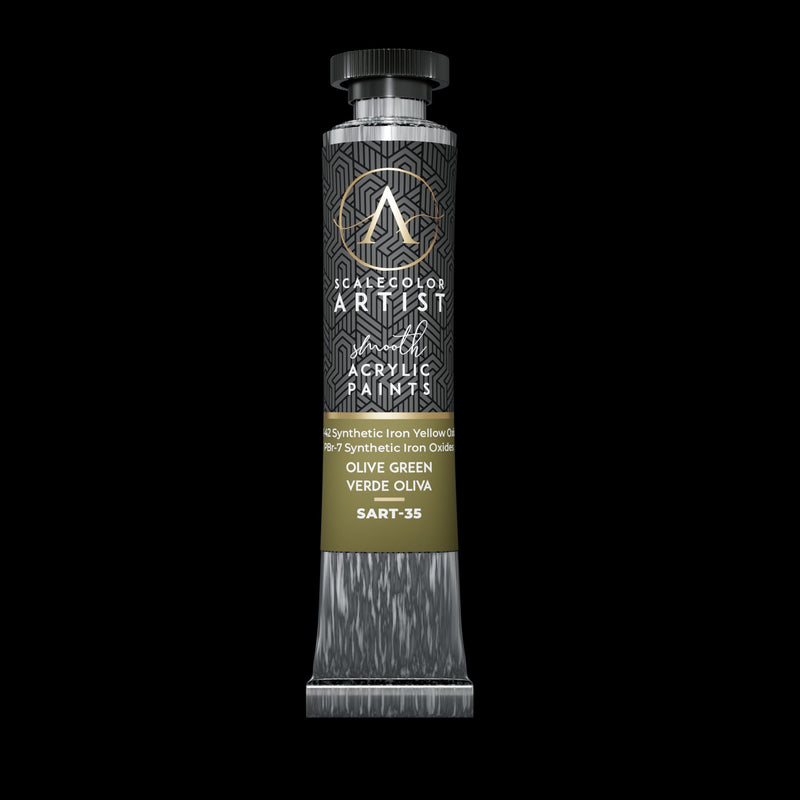 Scale 75 SART-35 Scalecolor Artist Olive Green 20ml