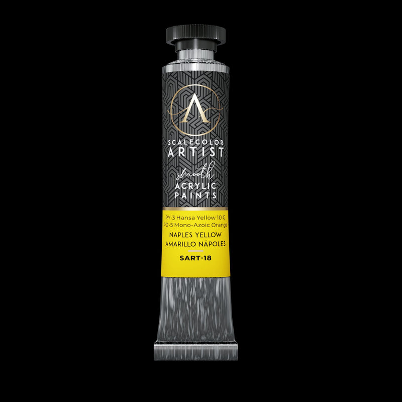 Scale 75 SART-18 Scalecolor Artist Yellow Naples 20ml
