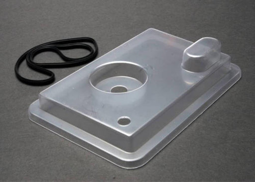 zTraxxas 1571X - Radio Box Lid (Clear)/ Rubber Gasket (1) (For Use With (769147895857)