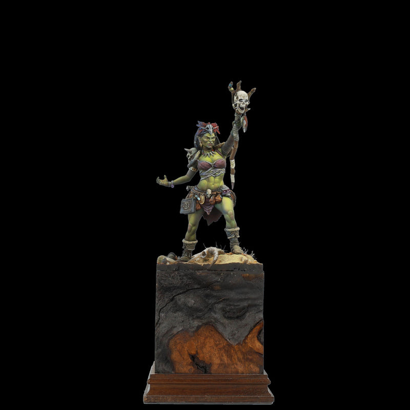 Scale 75 SCF-017 Figures Scale World Fantasy Aruh Ka The Shaman Orc 75mm