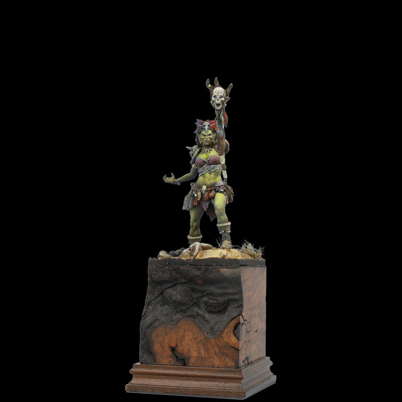 Scale 75 SCF-017 Figures Scale World Fantasy Aruh Ka The Shaman Orc 75mm