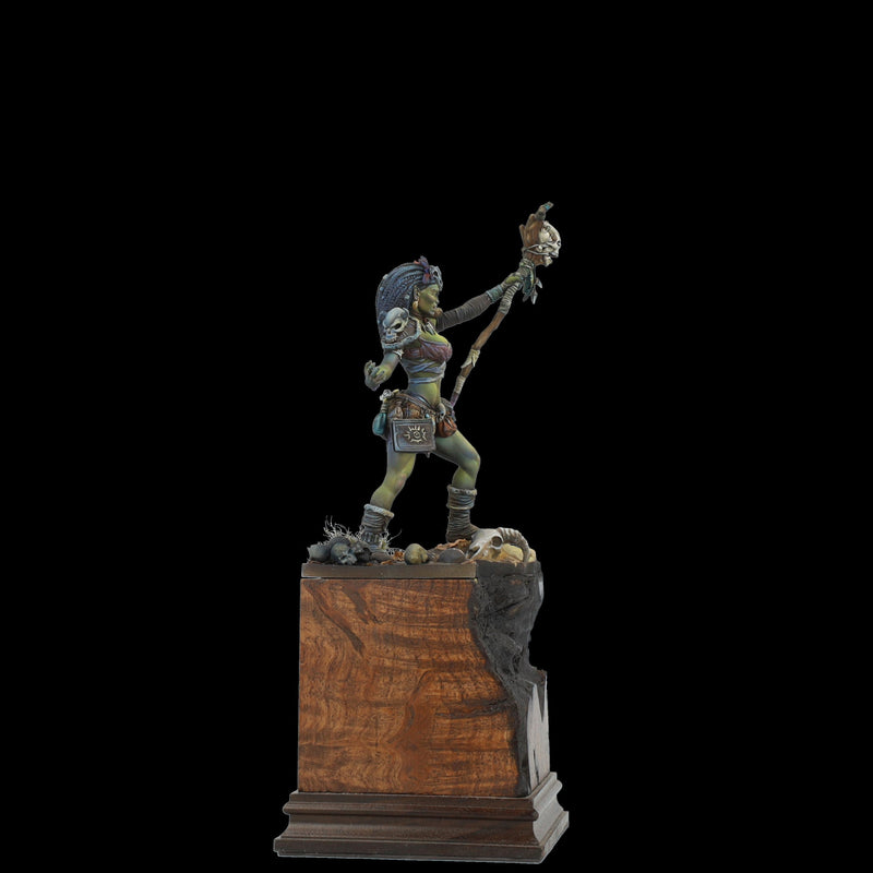 Scale 75 SCF-017 Figures Scale World Fantasy Aruh Ka The Shaman Orc 75mm